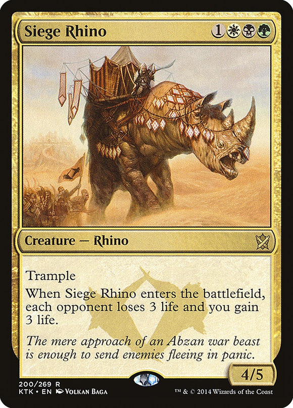 Siege Rhino - KTK