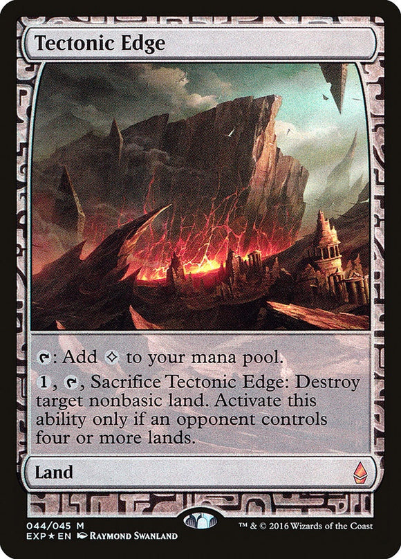 Tectonic Edge - ZEX (Expedition) Foil