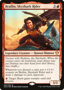 Brallin, Skyshark Rider - C20 Foil