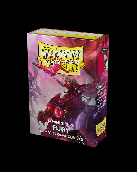 Dragon Shield: 60 Japanese Size Dual Matte - Fury