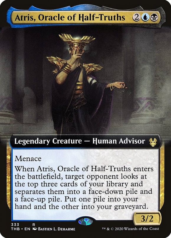 Atris, Oracle of Half-Truths - XTHB (Extended Art) Foil