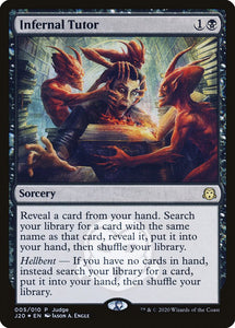 Infernal Tutor - JR Foil