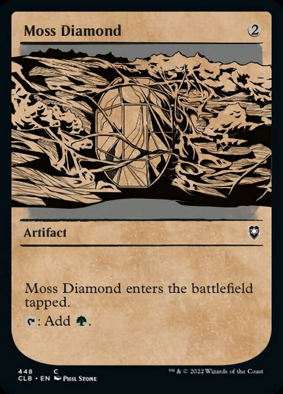 Moss Diamond - XCLB (Showcase Frame)