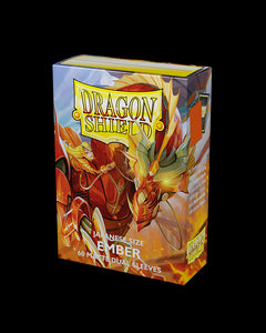 Dragon Shield: 60 Japanese Size Dual Matte - Ember