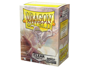 Dragon Shield: 100 Standard Size Matte - Non Glare : Clear