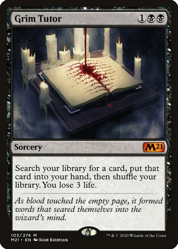 Grim Tutor - M21