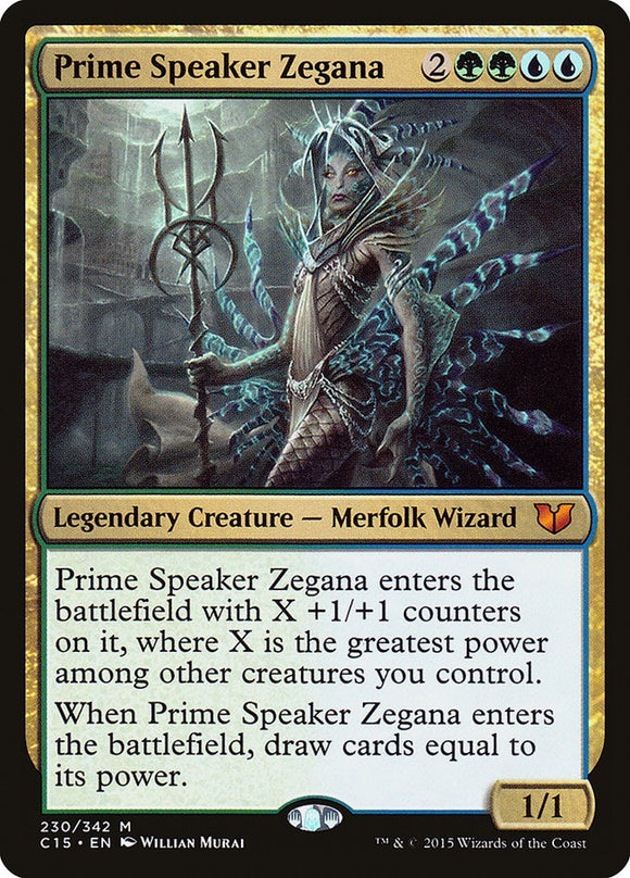 Prime Speaker Zegana - C15