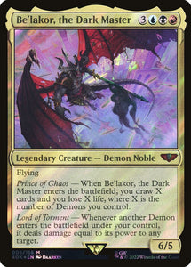 Be'lakor, the Dark Master - 40K (Surge) Foil