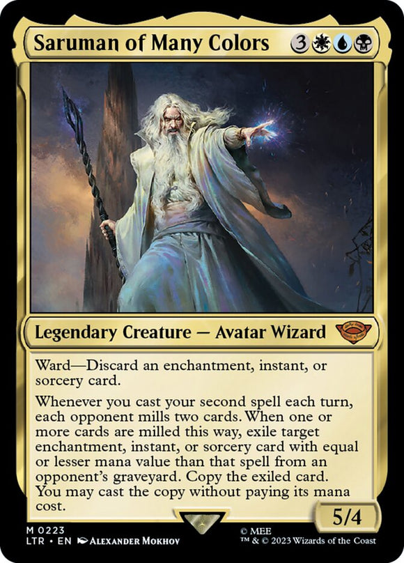 Saruman of Many Colors - LTR Foil