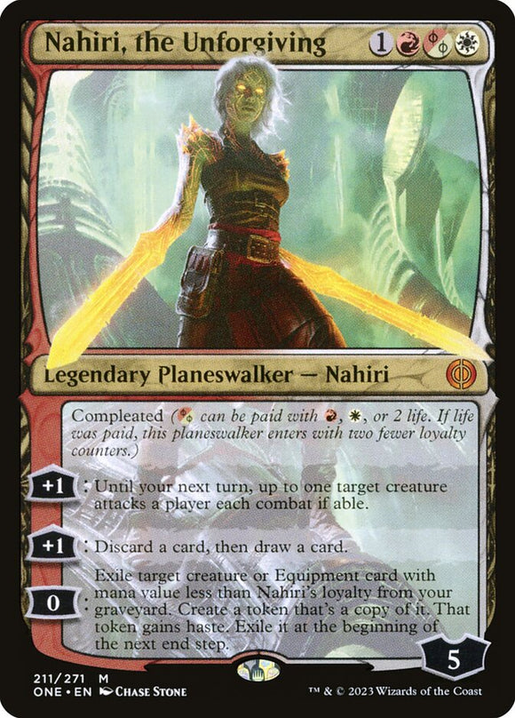 Nahiri, the Unforgiving - ONE Foil