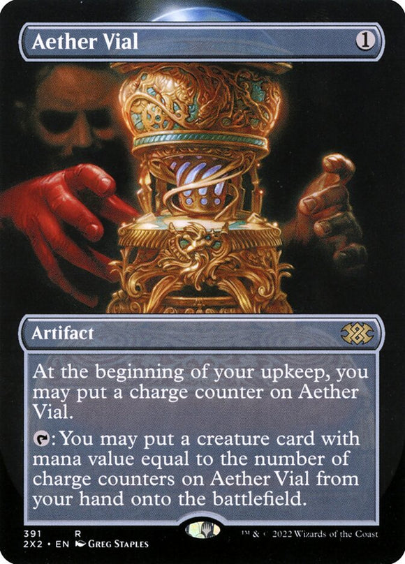 Aether Vial - X2X2 (Extended Art) Foil