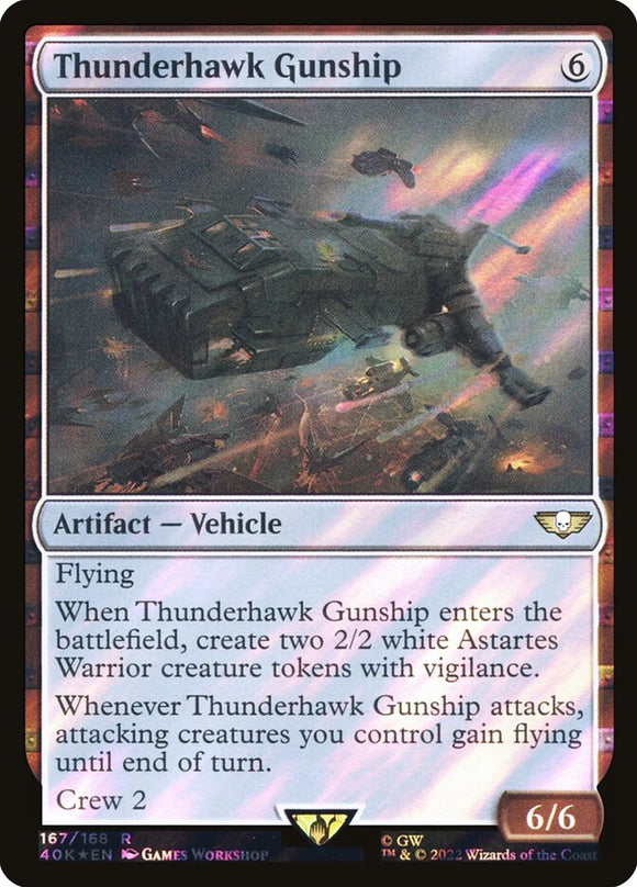 Thunderhawk Gunship - 40K (Surge) Foil
