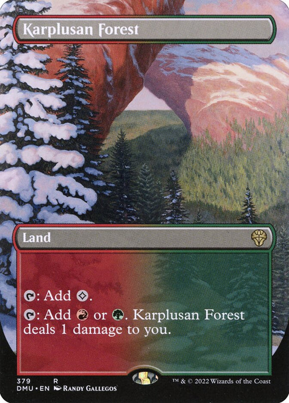 Karplusan Forest - XDMU (Extended Art) Foil