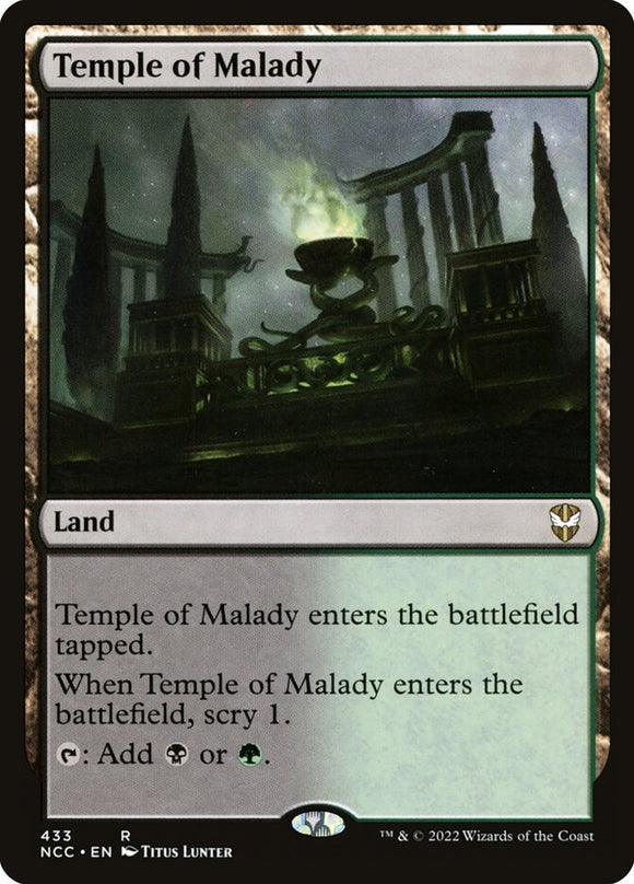 Temple of Malady - NCC