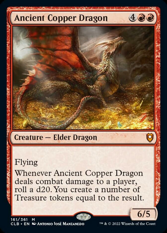 Ancient Copper Dragon - CLB Foil