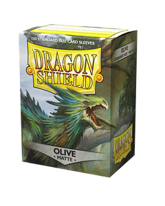 Dragon Shield: 100 Standard Size Matte: Olive