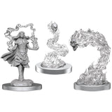 D&D Nolzur's Marvelous Miniatures: Dark Spellcaster & Flameskulls (W21)