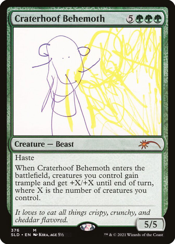 Craterhoof Behemoth - SLDXL V.2 Foil