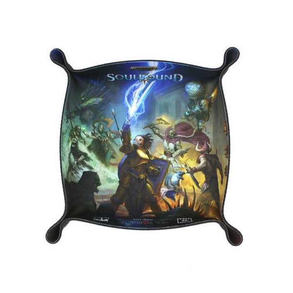 Warhammer Age Of Sigmar: Soulbound - Folding Square Dice Tray
