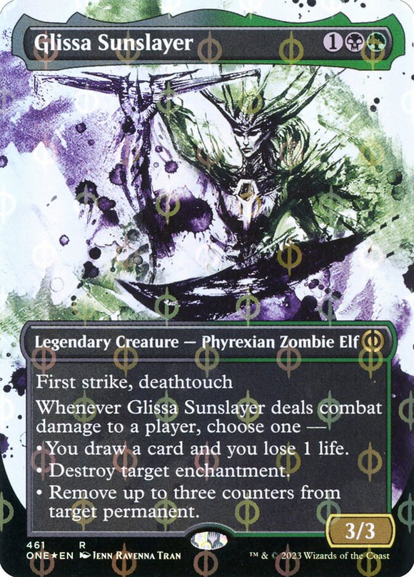 Glissa Sunslayer - XONE (Extended Art) Step-and-Compleat Foil