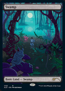 Swamp - SLDDCM V.2 (Full Art) Foil