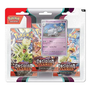 Pokémon: Scarlet & Violet 3 Obsidian Flames 3-Pack - Houndstone