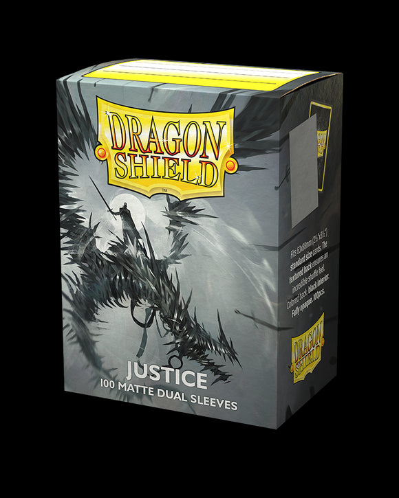 Dragon Shield: 100 Standard Size Dual Matte – Justice