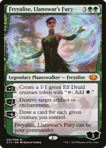 Freyalise, Llanowar's Fury - CC1 Foil