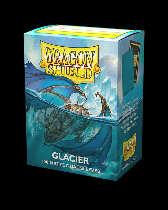 Dragon Shield: 100 Standard Size Dual Matte – Glacier