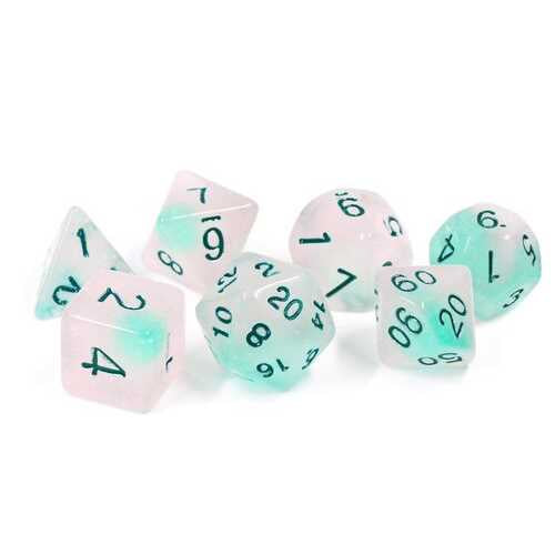 Sirius Dice: Polyhedral Dice Set - Frosted Glowworm