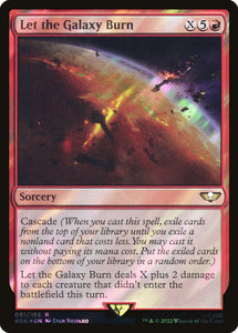 Let the Galaxy Burn - 40K Foil