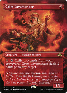 Grim Lavamancer - XDMR (Extended Art) Foil