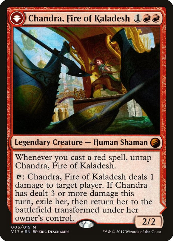 Chandra, Fire of Kaladesh - V17 Foil