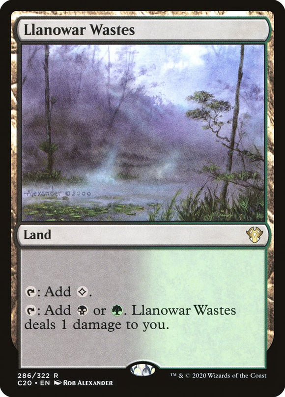 Llanowar Wastes - C20