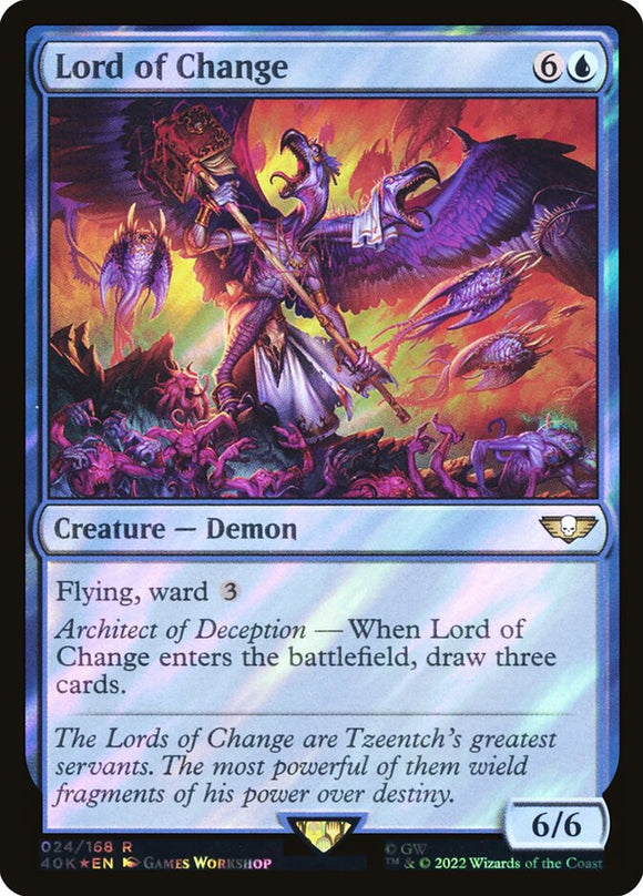 Lord of Change - 40K (Surge) Foil