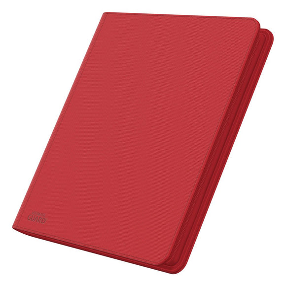 Ultimate Guard: 480 Zipfolio 24-Pocket (Quadrow) - XenoSkin Red
