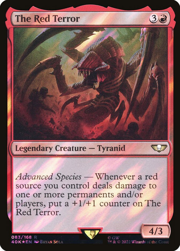 The Red Terror - 40K (Surge) Foil