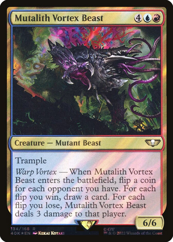 Mutalith Vortex Beast - 40K Foil