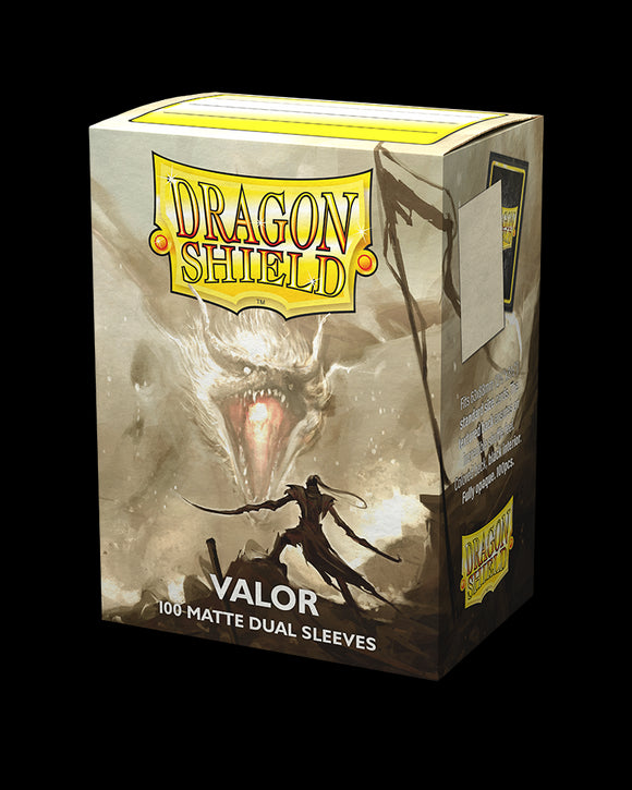 Dragon Shield: 100 Standard Size Dual Matte - Valor