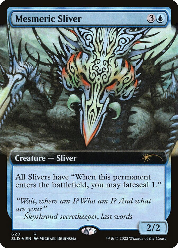 Mesmeric Sliver - SLD (Extended Art) Foil