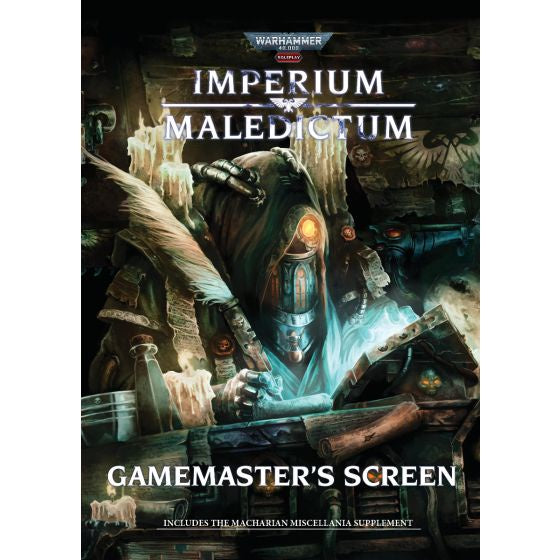 Warhammer 40,000 Roleplay: Gamemaster's Screen - Imperium Maledictum
