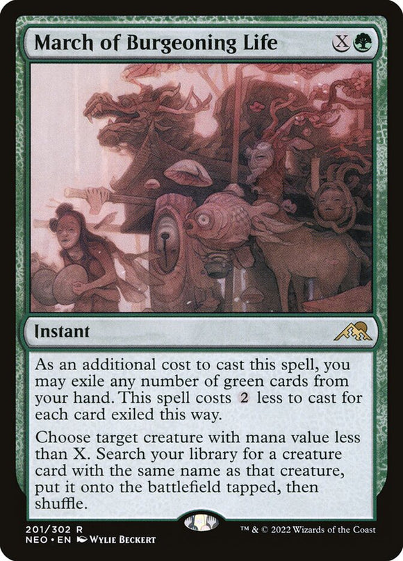 March of Burgeoning Life - NEO Foil