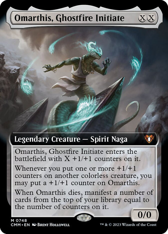 Omarthis, Ghostfire Initiate - XCMM (Extended Art) Foil