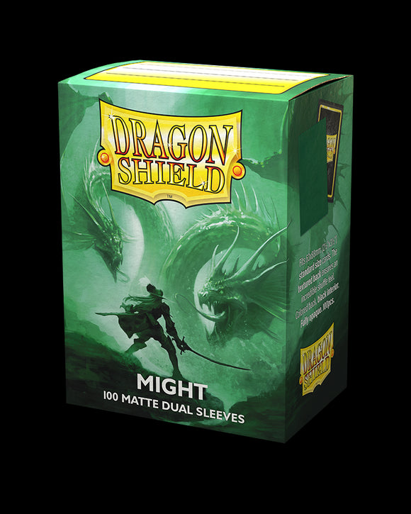 Dragon Shield: 100 Standard Size Dual Matte - Might