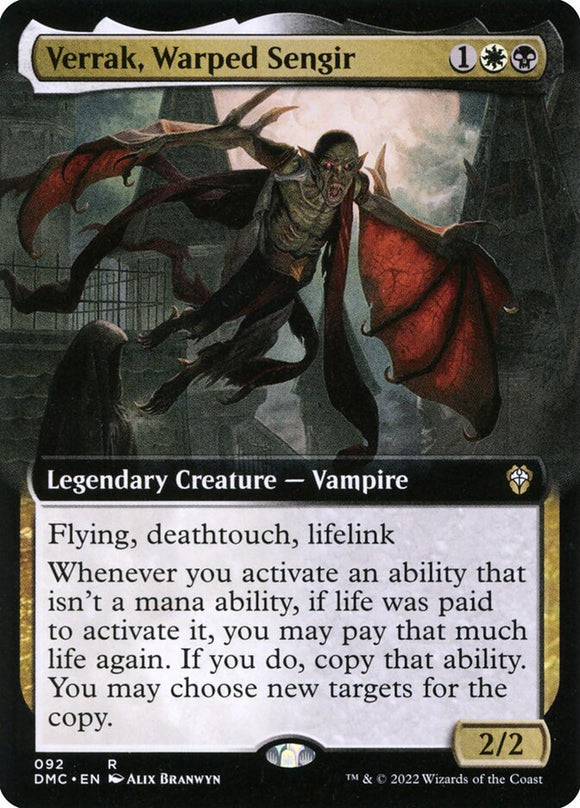 Verrak, Warped Sengir - XDMC (Extended Art)