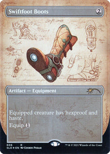 Swiftfoot Boots - SLD (Extended Art) Foil