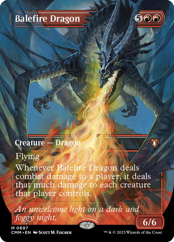 Balefire Dragon - XCMM (Extended Art) Foil