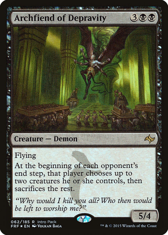 Archfiend of Depravity - PFRF Foil