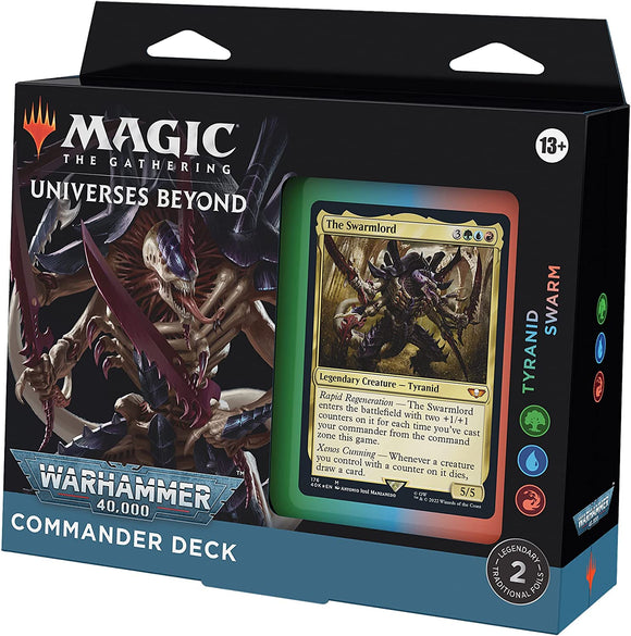 Magic: The Gathering: Universe Beyond: Warhammer 40,000 - Regular Commander Deck - Tyranid Swarm