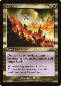 Decimate - XDMR V.1 Foil